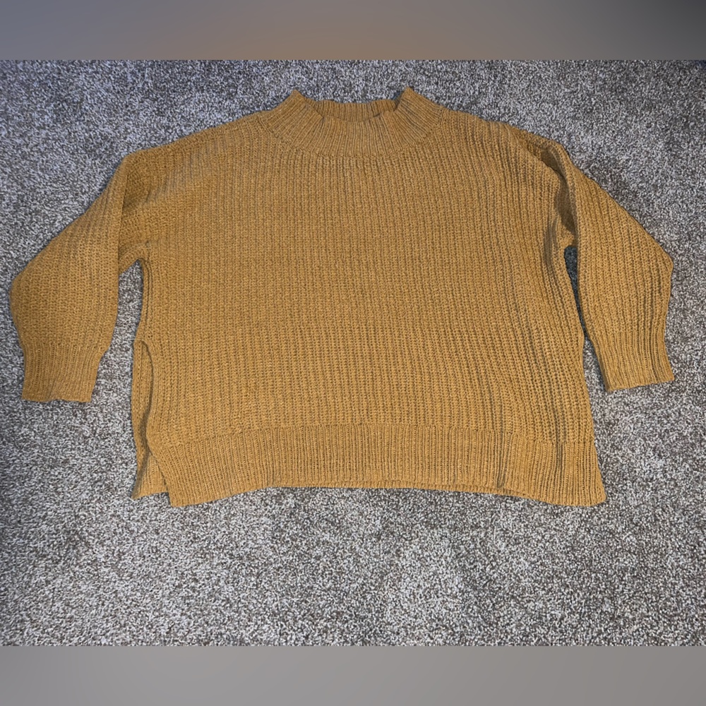 Oversized Mock Neck Aerie Sweater